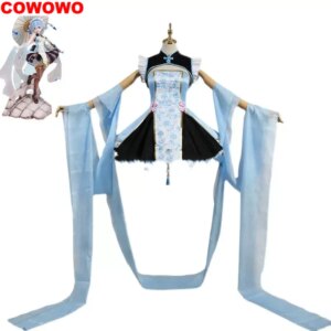 Anime Re:Life in a Different World Rem Cosplay Costumes Cute Chinese Cheongsam Party Suit Halloween Carnival Uniform Custom Made