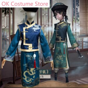 COSMART Identity V Rare Fashion Painter Changsheng Ladies Ancientry Cosplay Costume Cos Game Anime Party Uniform Hallowen Play