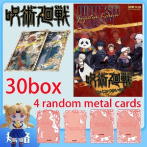 New Jujutsu Kaisen Cards Booster Box Anime Characters Skill SSR Cards Collection Playing Game Board Toys For Children Gift