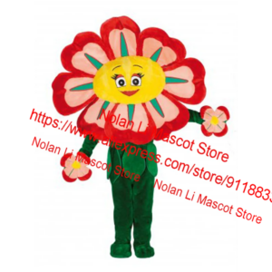 High Quality EVA Material 10 Style Flower Mascot Costume Cartoon Set Birthday Party Cosplay Adult Size Holiday Gift 571