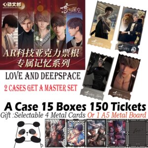 Newest Ticket Card LOVE AND DEEPSPACE Card Hobby Game Manfu Collection Card Husbando Card Shen Xinghui Doujin Toys Card Gifts