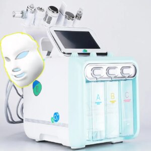 Free Shipping 7 In 1 H2O2 Water Oxygen Jet Peel Hydra Beauty skin Cleansing Hydra Dermabrasion facial Machine Water Aqua Peeling