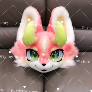 Furry Head Fursuit Headsets CuteCosplay Dog Wolf Head Costumes Customized Fursona Comiket Furries Doll Kig Series Kawaii Animal