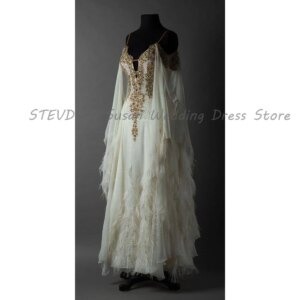Gorgeous Evening Dresses Women Off The Shoulder Prom Party A Line Vent Backless Banquet Celebrity Female Gowns Classic Stylish