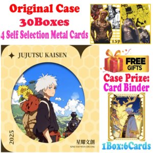2025 Newest Case Wholesale Xingyao Jujutsu Kaisen Colored Paper Card Global Trading Anime Gojo Nanami ACG TCG Hobbies Gift