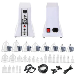 Portable Vacuum Buttock Lifting Suction 32 Cups Massager Fast breast Enlargement Machine For Breast Augmentation