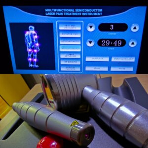 1064nm physiotherapy device pain relief 5x808nm 11x650nm for Wound Healing Rehabilitation