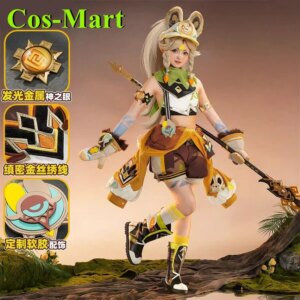 Cos-Mart Game Genshin Impact Kachina Cosplay Costume Gorgrous Sweet Uniform Dress Party Role Play Clothing Mole Girl Woman