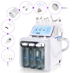 Hydro Water Jet Peel Hydrodermabrasion Machine 6 in 1 Facial Dermabrasion Hydra Skin Whitening Device Facial Skin Care Machine