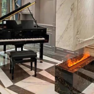 150CM 3D atomized fireplace, high-end Customized decoration, decorative electric fireplace, safe multi-color simulated flame