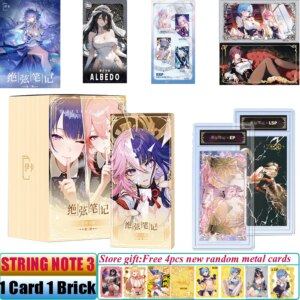 Ika String Note 3 Goddess Story Cards Rem Popular Two-dimensional Anime Goddess Refraction Back Tearing Collection Cards Gifts
