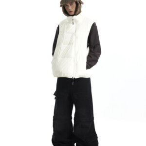 American-Style Retro Distressed Cargo Pants Multi-Pocket Zipper Detachable Wide-Leg Casual Men