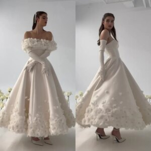 Customized Elegant Bateall Ball Gown Floor Length Prom Dresses Flower S Formal Occasion robe de soirée vestidos para eventos es