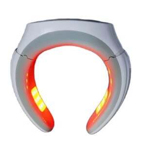 Neck Massager Heat Hands Free Electric Deep Tissue Tens Smart Cervical Neck Massage Device