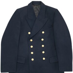 GUDG-004 WWII German Kriegsmarine officer navy blue Gabardine Reefer tunic jacket