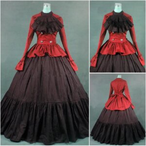 Victorian Dress Cosplay Costume Retro Gothic Suit Stage Performance Halloween Costumes for Women
