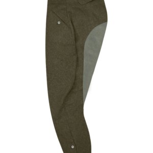 GUWB-B131 WWII German Heer M40 Brown Wool Mounted Troops Riding Breeches