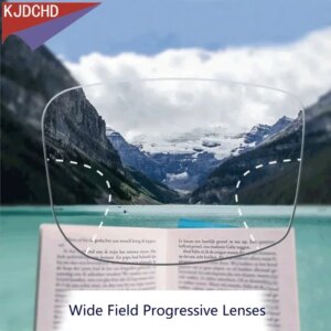 Widest Field Progressive Lenses Free Form Thin Interior Digital Lenses Eyes Multifocal Optical Verifocal Glasses