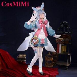 CosMiMi Hot Game Genshin Impact Sigewinne Cosplay Costume Gorgeous Elegant Sweet Uniform Dress Carnival Party Role Play Clothing
