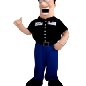 mike the mechanic mascot costume custom fancy costume anime cosplay kit mascotte theme fancy dress carnival costume b0374