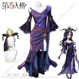 Identity V Game Cosplay Costume Woman False Priest Fiona Gilman Skin Cosplay Dress+Headwear+Accessory+Armlet+Belt Halloween New