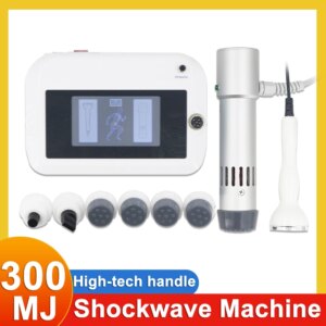 Shockwave Therapy Machine For Effective ED Treatment And Ankle Pain Relief Massage Ultrasound Machine 2in1 Shock Wave 300MJ