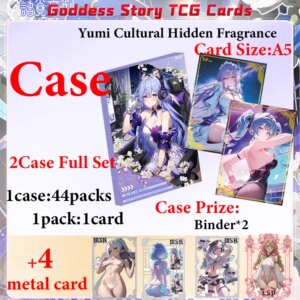New Yumi Cultural Hidden Fragrance Waifu Collection Cards A5 Size Bikini Swimsuit Design for ACG CCG TCG Fans Gift