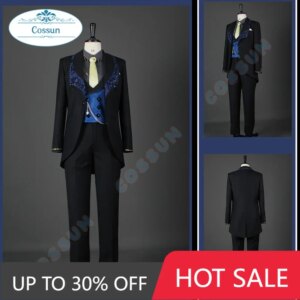 COSSUN [Customized]Game Tears of Themis Libra Artem Wing Cosplay Costume Halloween Party Clothing Full Set Uniform Men Women