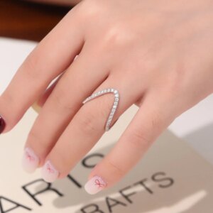 Provence Wave Shaped Ring 14K DEF/VS Lab Grown Diamonds Ring for Women Vintage Style half band Cocktail Ring Personalized Custom