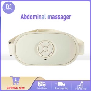 Electric Abdominal massager Instrument Automatic Moxibustion Heated Vibration Massager Rubbing Stomach Shaping Slimming Belt