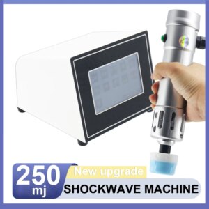 2in1 Shockwave Therapy Machine Pain Relief Chiropractic Adjusting Tool Spine Therapy Massage Correction Shock Wave ED Treatment