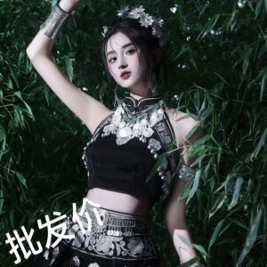 Miao Costume Female New Long Dress Yunnan Minority Travel Photography of Suit Ethnic Characteristics
