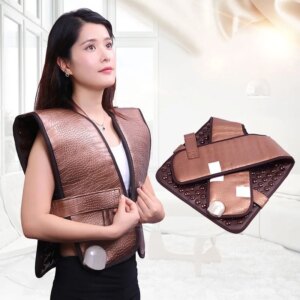 Tomalin germanium stone shoulder warm compress physiotherapy electric heating shoulder neck cold protection waist 220V
