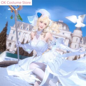 LOL Crystal Rose Luxanna Cosplay Costume Woman Christmas Gift Cosplay Dress
