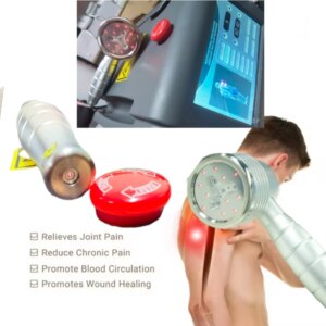 5x808nm+11x650nm NIR Light Cool Laser Therapy Device For Physiotherapy Joint Pain Sciatica Sports Injury