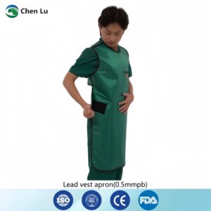 Genuine ionizing radiation protection long lead apron x-ray gamma ray radiological protective 0.5mmpb hospital lead clothing