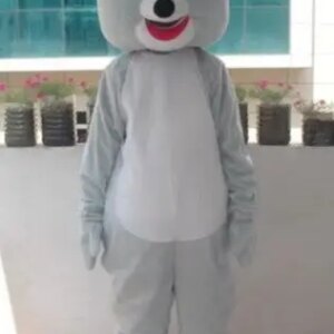 New Adult Best Sale Lovely Grey Mouse Animal Cartoon Mascot Costume Christmas Fancy Dress Halloween Mascot Costume