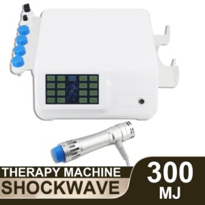 Shockwave Therapy Machine Effective For ED Treatment Shoulder Neck Pain Relieve 300MJ Shock Wave Body Massage Equipment