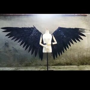 Electric Wings Remote Control Retractable Angel Wings Feathers Netflix Snapchat Photo Bars Stables Halloween Costumes