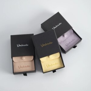 High Garde Exquisite Jewelry Box Custom Jewelry Drawer Packaging Box Cardboard Jewellery Box and Bag