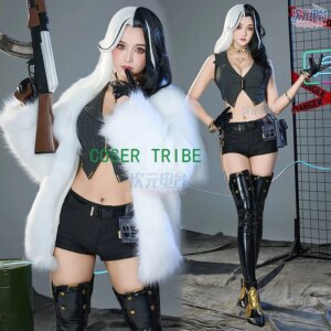 Goddess Of Victory: Nikke Rosanna Women Cosplay Costume Cos Game Anime Party Uniform Hallowen Play Role Clothes Clothing
