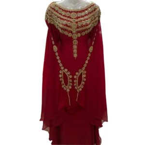 Royal Moroccan Dubai Kaftan Farasha Abaya Dress Very Fancy Long Gown