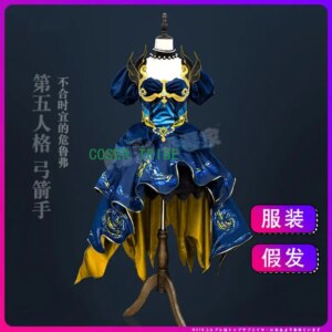 COSER TRIBE Identity V Ragnar Vilulf Cosplay Costume Cos Game Anime Party Uniform Hallowen Play Role Clothes Clothing