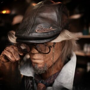 Men’s cap vintage Beret mechanic hat handmade cowboy