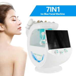 7 in 1 Hydro Dermabrasion Machine Smart Ice Blue Skin Scrubber Analyzer Facial Care Analyzer Wrinkle Removal Beauty Equipment