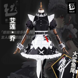COS Zenless Zone Zero Ellen Joe Cosplay Game Anime Costume Victoria Housekeeping The Maid Outfit Female
