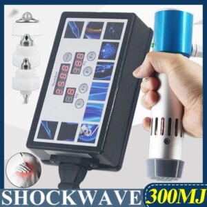 Professional Shock Wave For ED Treatment Pain Relief Neck Muscle Relaxation Massager 300MJ Shockwave Therapy Machine 10Heads New