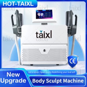 TAIXL Sculpt Machine 15Tesla 6500w EMS RF Fat Slimming Burning Muscle Stimulation Body Sculpting 15 Electromagnetic Therapy