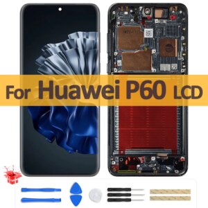 6.67″ Original OLED For Huawei P60 LCD LNA-AL00 LNA-LX9 Display Touch Screen Digitizer Assembly For Huawei P60 Screen Replacemen