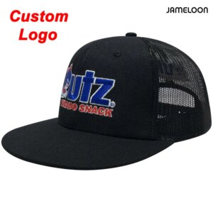 Custom Hip Hop Trucker Caps Flat Brim Cusomize Sizes Hiphop Runners Name Text Mesh Back Fishnet Baseball Basketball Tennis Hats